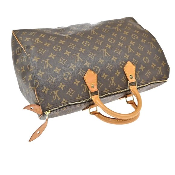 LOUIS VUITTON Speedy 40 Travel Hand Bag Monogram Leather Brown M41522 18KB319 - Picture 5 of 16